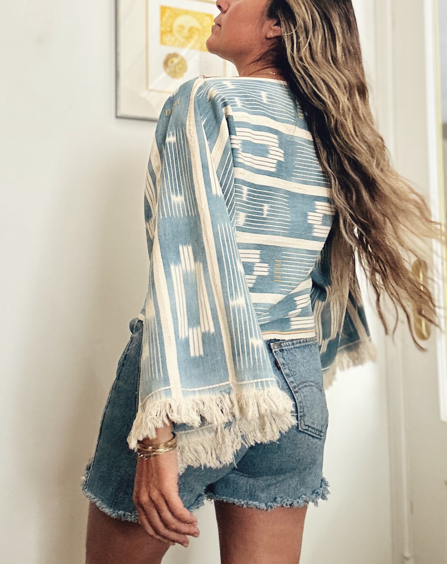 Sol Crop Top in antique Baule