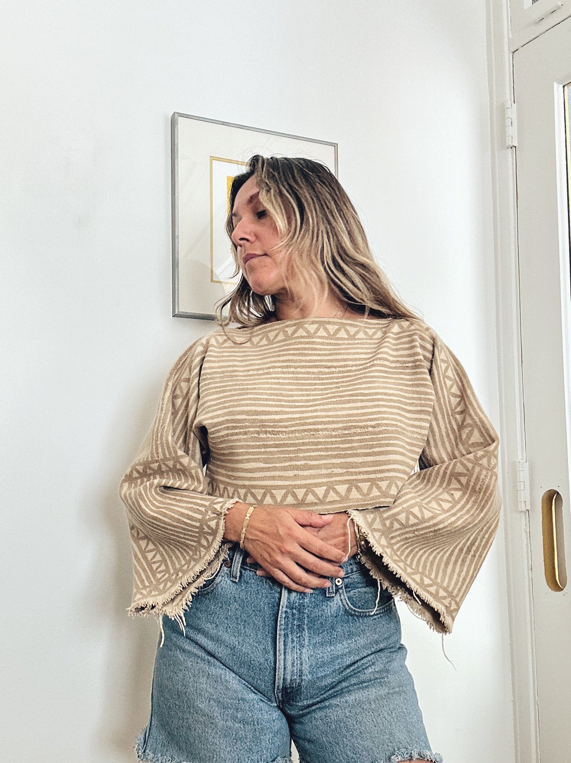 Sol Top in vintage Bamana