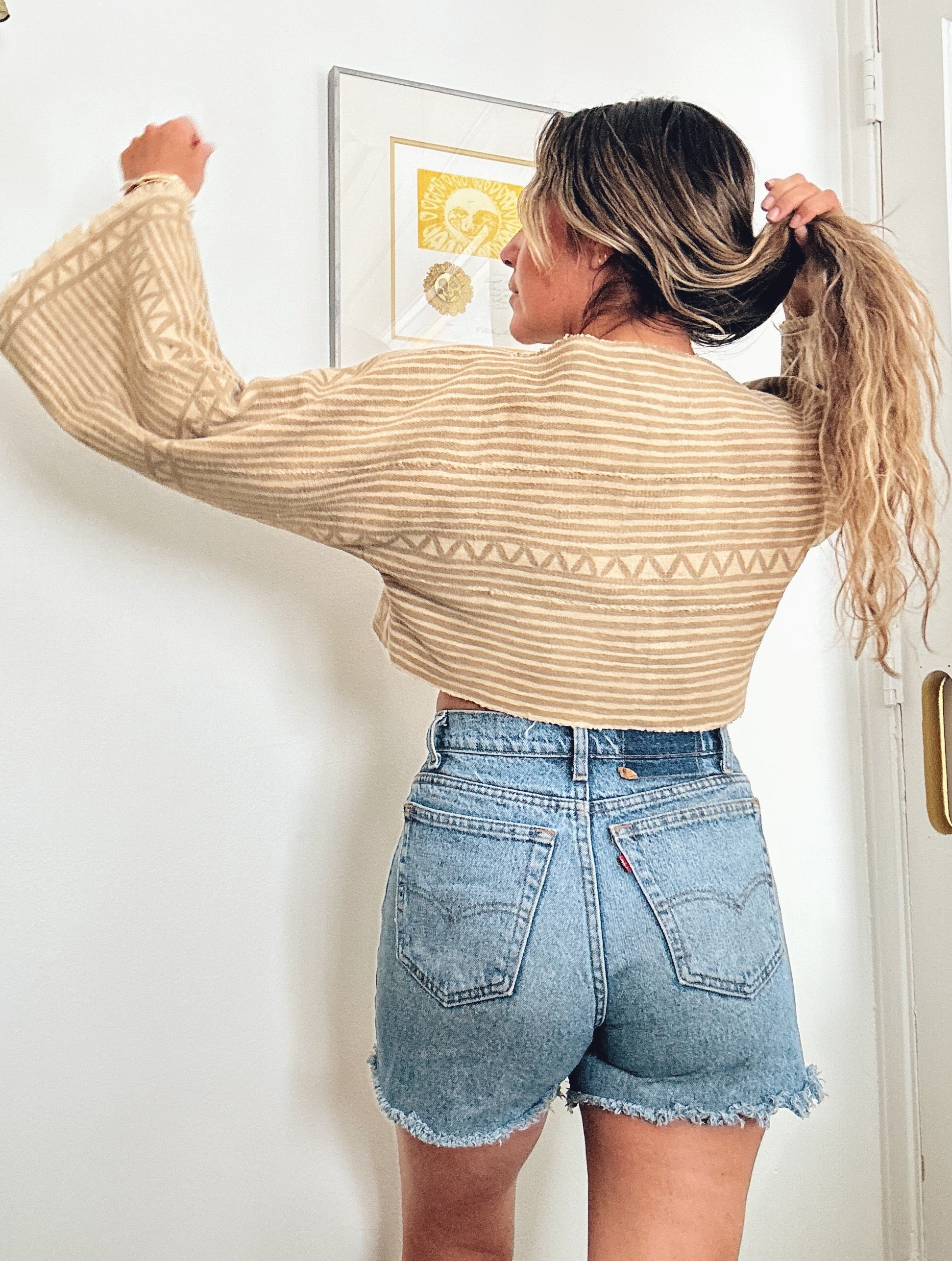 Sol Top in vintage Bamana