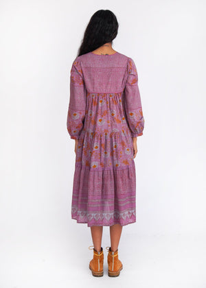 Yamini Booj Dress Overdye Grey