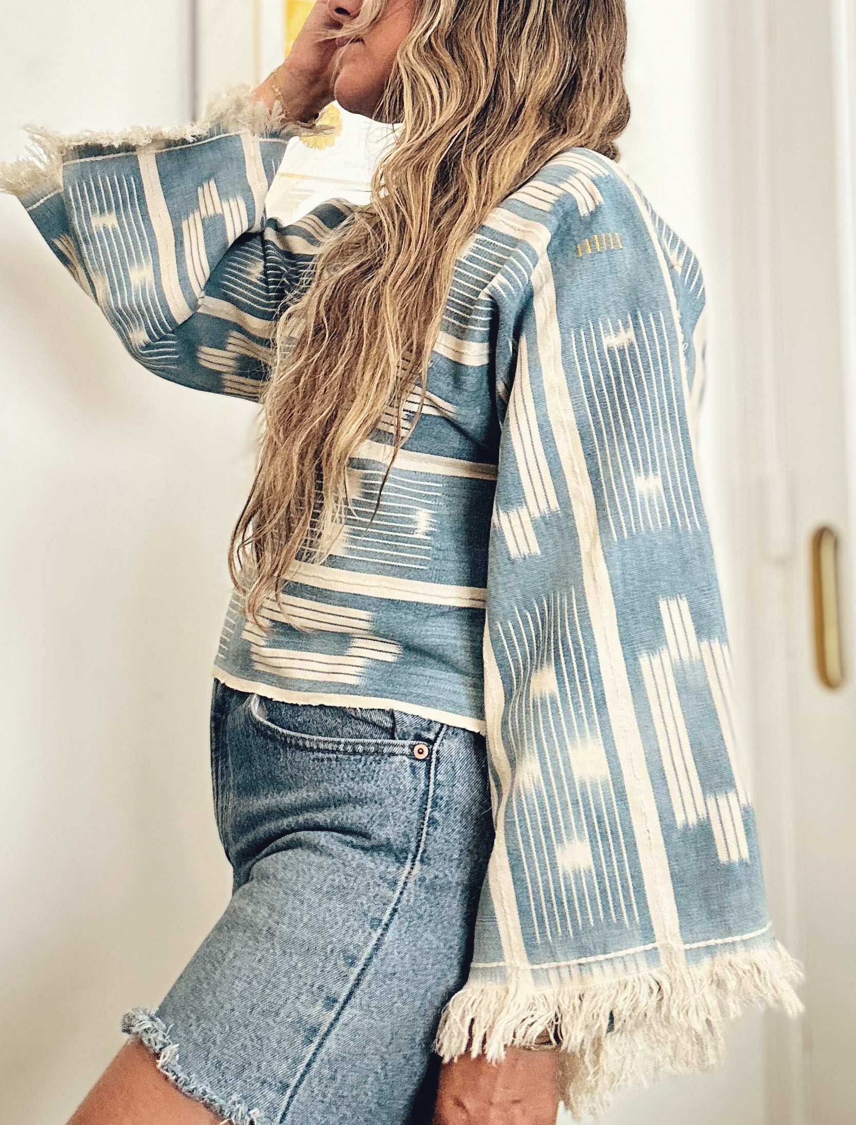 Sol Crop Top in antique Baule