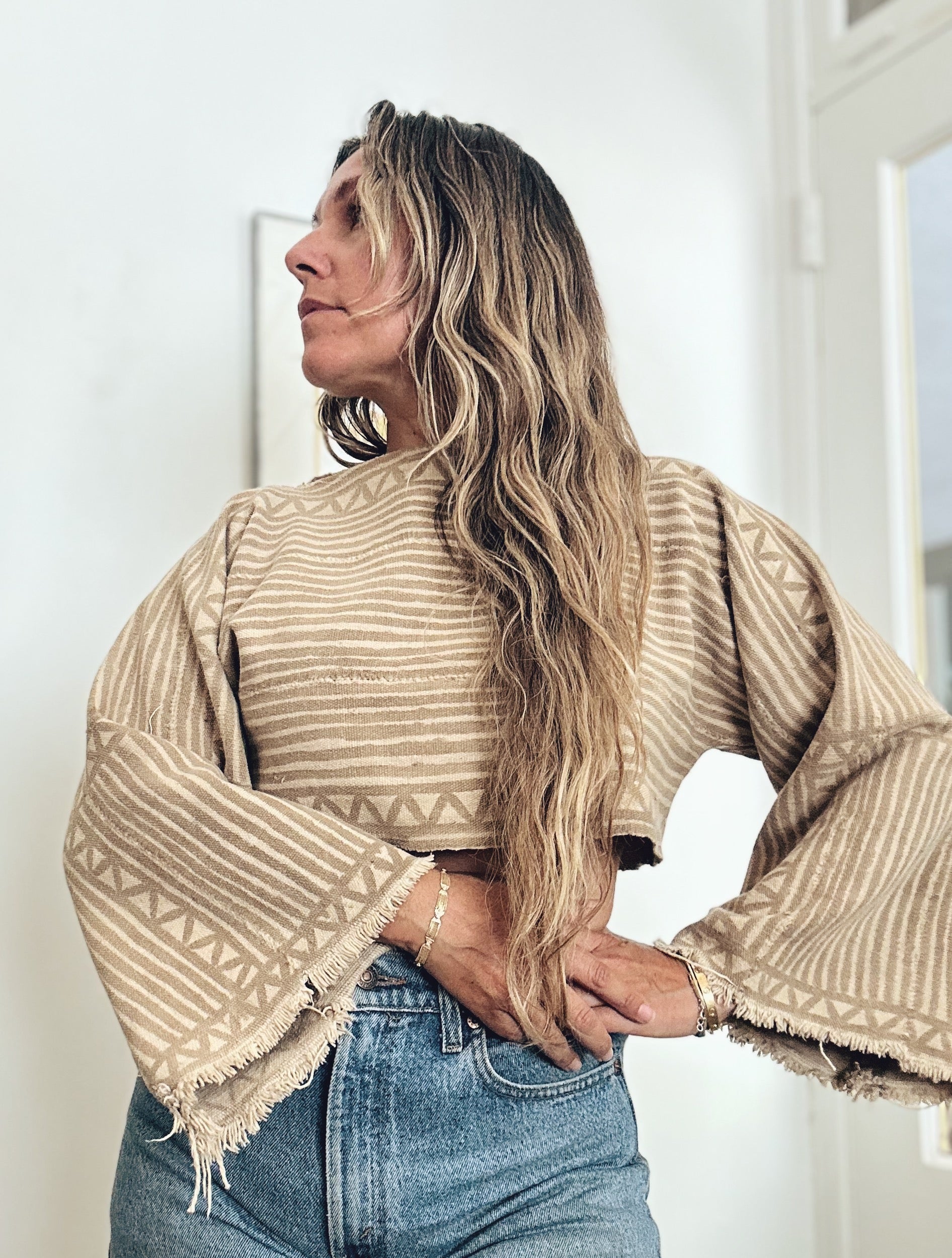 Sol Top in vintage Bamana
