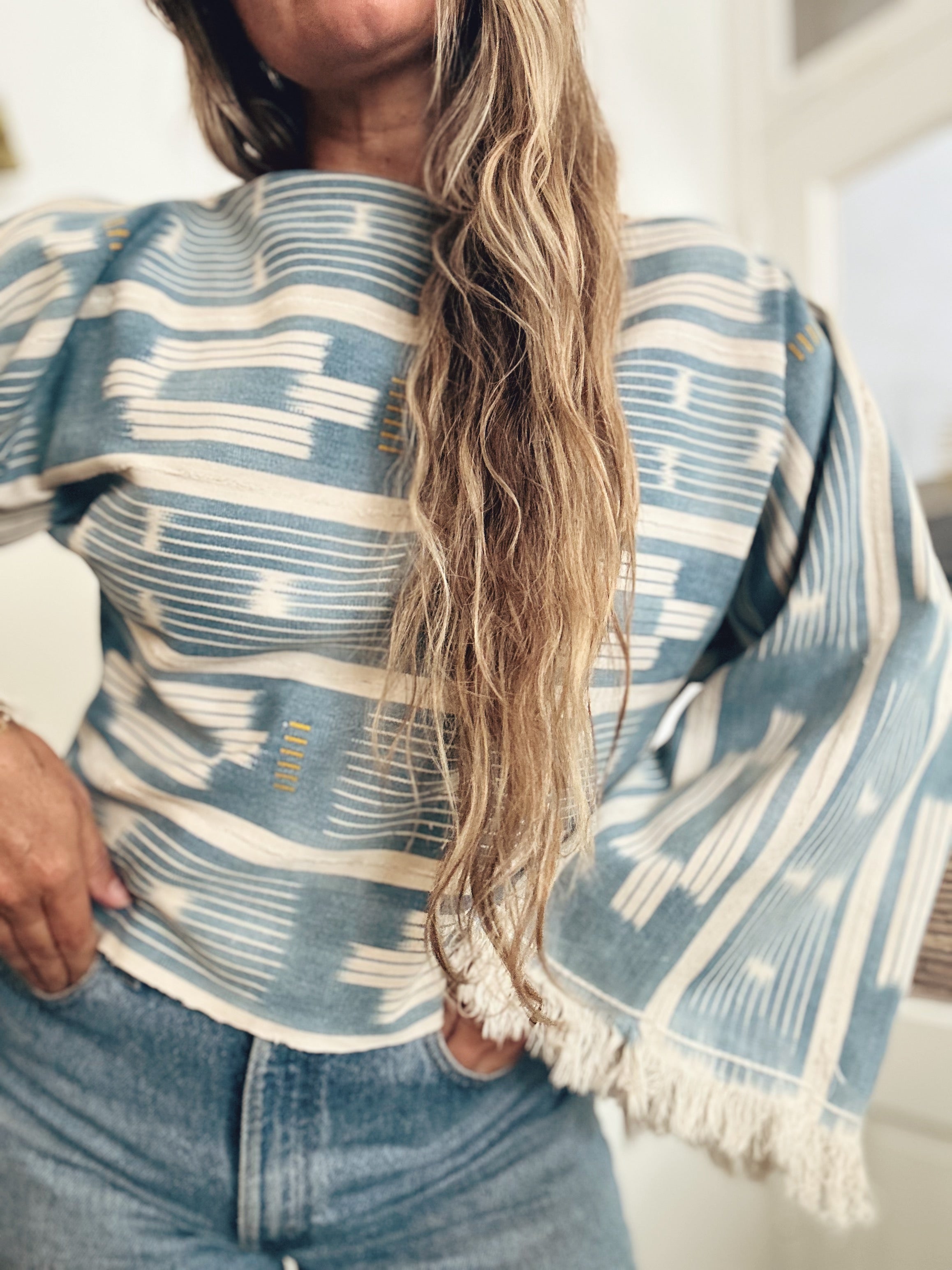 Sol Crop Top in antique Baule