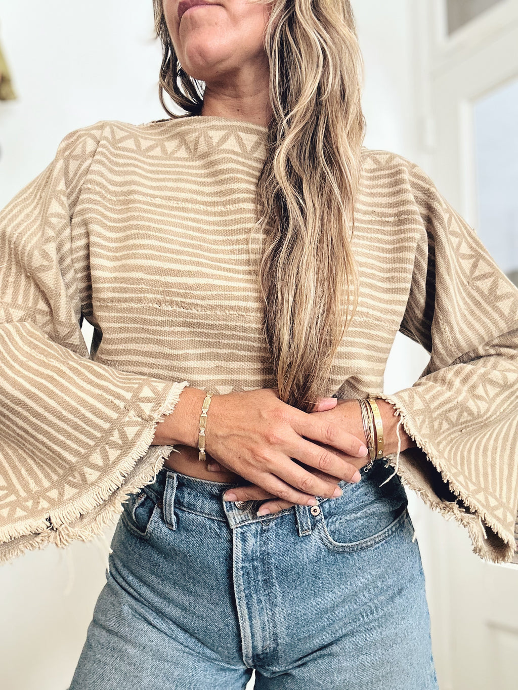 Sol Top in vintage Bamana