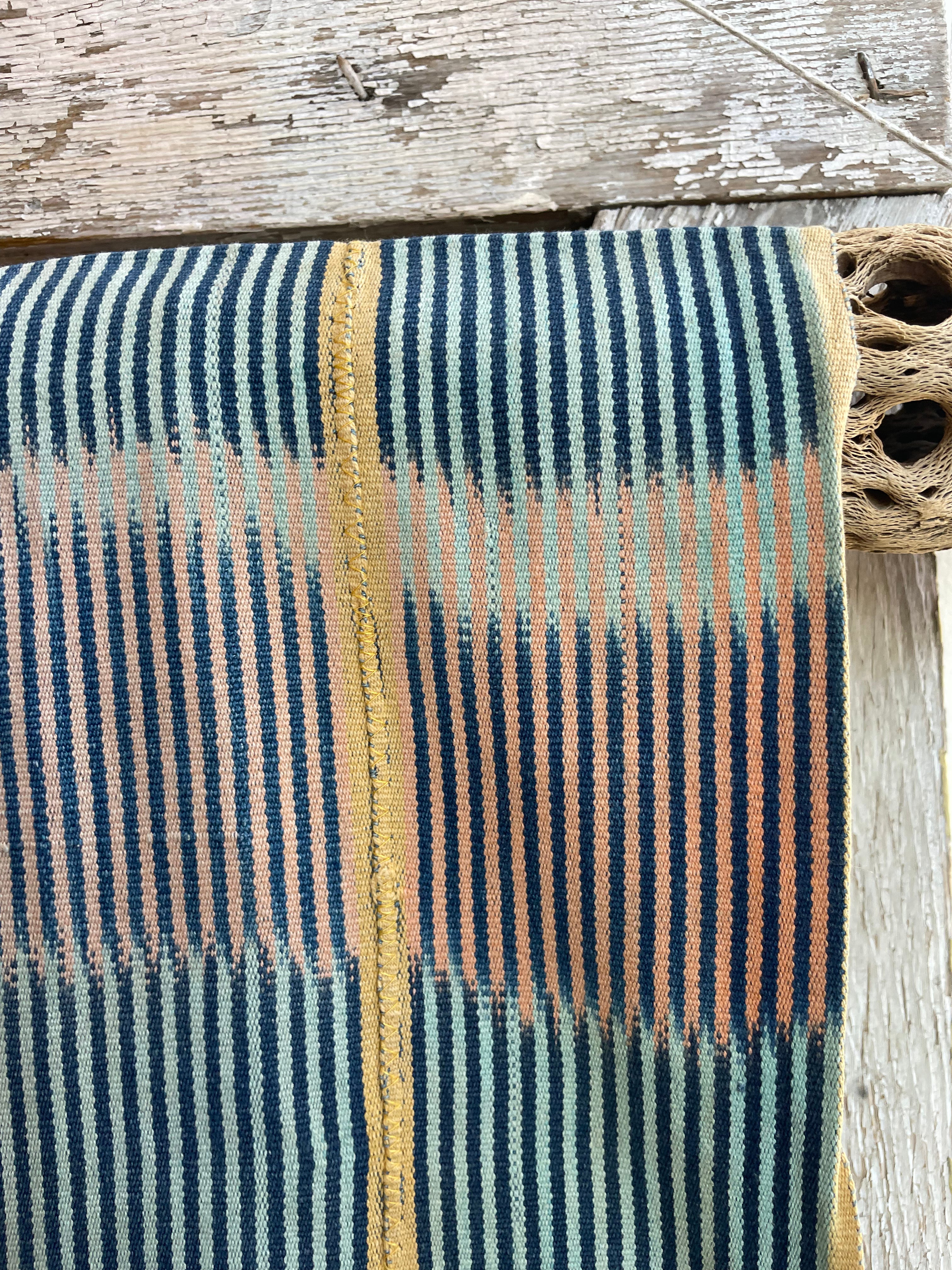 West African Baule Ikat Textile