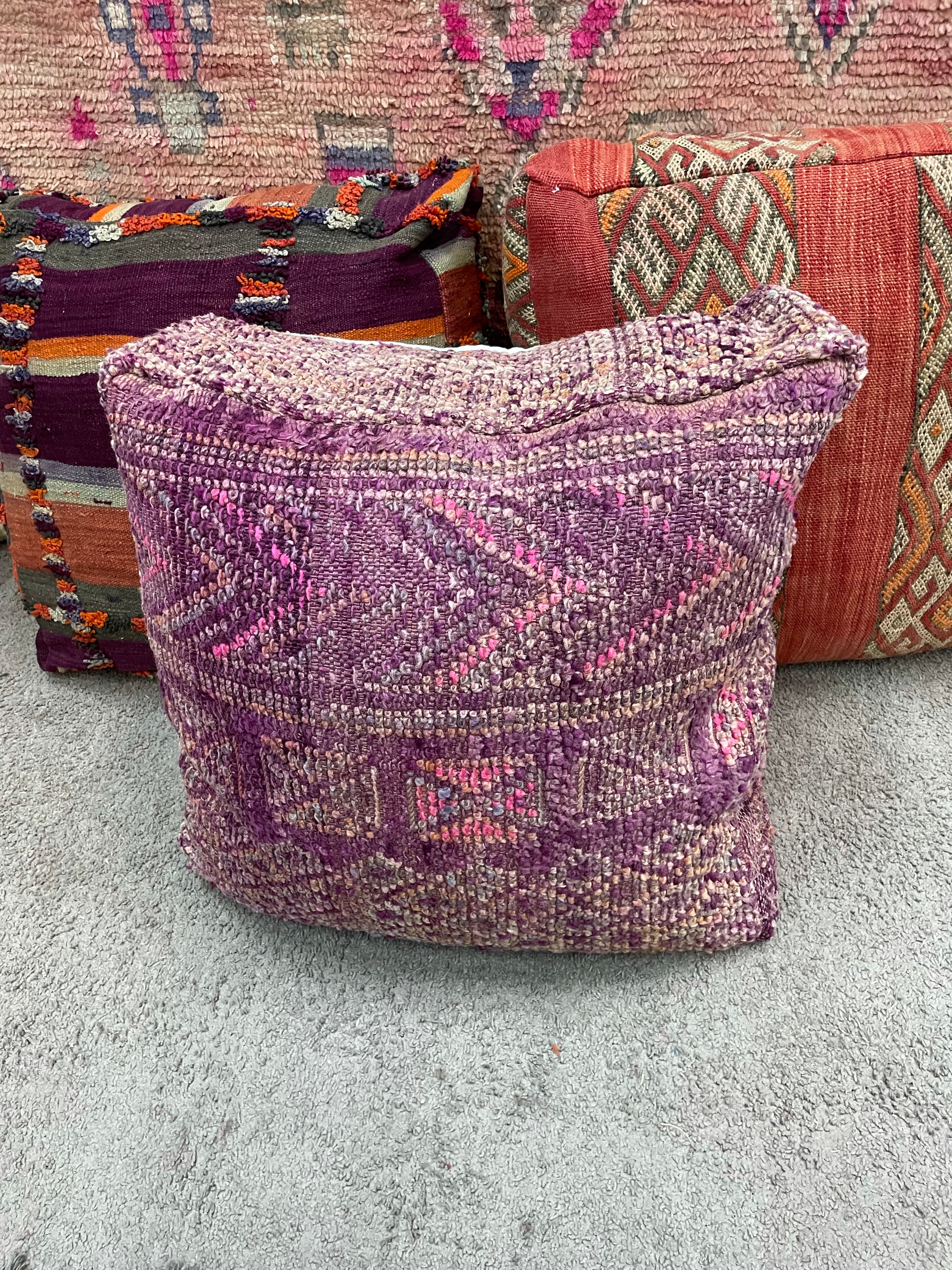 Pretty Purple Pouf~ Floor Pillow